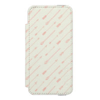 Koralle umrissenes Pfeil-Muster