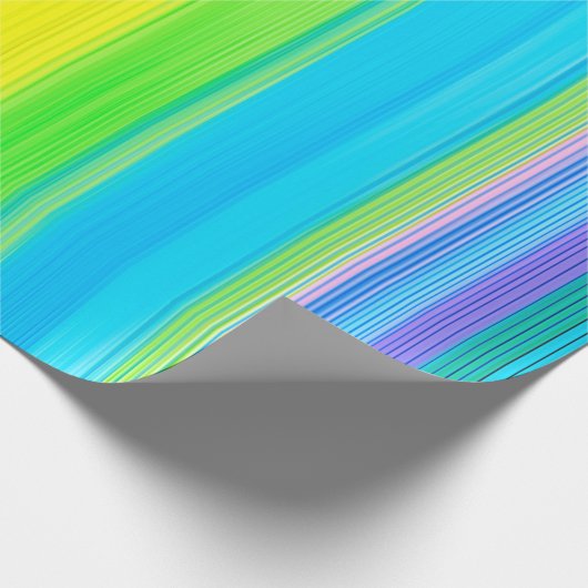 Koralle - Umschlagpapier Geschenkpapier (Ecke)