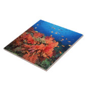 Koralle und Fische Fliese (Seite)