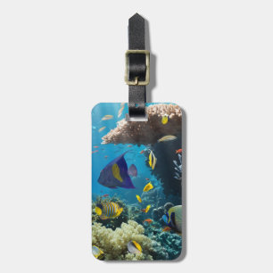 Koralle und Fische im Roten Meer, Ägypten Gepäckanhänger