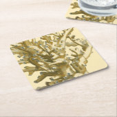 Korallen am Meer Rechteckiger Pappuntersetzer (angewinkelt)