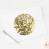 Korallen am Meer Runder Aufkleber (Umschlag)