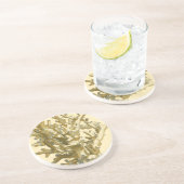 Korallen am Meer Sandstein Untersetzer (Seite)