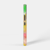 Korallen, Blau, Grün, Rosa Abstrakte Flüssigkeiten Samsung Galaxy Hülle (Rechte Seite)