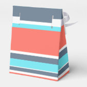 Korallen, blau und grau geschenkschachtel (Rückseite)