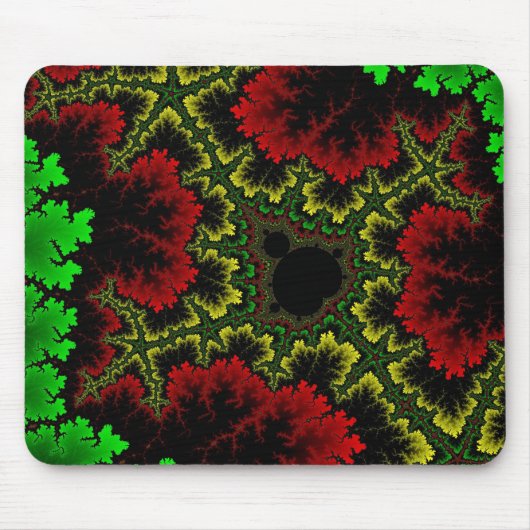 Korallen-Collage-Mauspad Mousepad (Vorne)