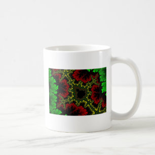 Korallen-Collage-Tasse Kaffeetasse