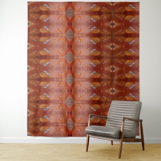 Korallen Ikat 4 Wandteppich (Beispiel)