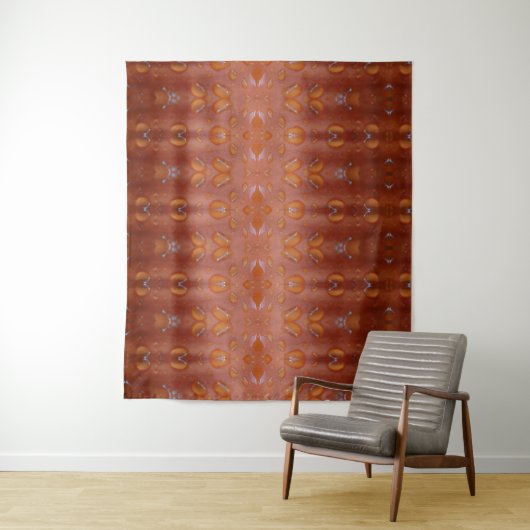 Korallen Ikat 5 Wandteppich (Beispiel)
