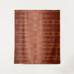 Korallen Ikat 5 Wandteppich