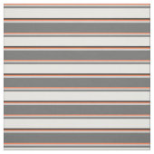 Korallen, Light Gray, Dim Gray, White und Black Stoff (Muster)