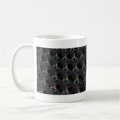 Korallen - Mandelbrot Kaffeetasse (Links)