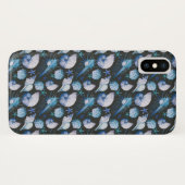Korallen mit Muschel-Muster Case-Mate iPhone Hülle (Rückseite (Horizontal))
