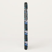 Korallen mit Muschel-Muster Case-Mate iPhone Hülle (Hinten/Links)