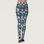 Korallen mit Muschel-Muster Leggings (Rückseite)