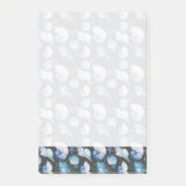 Korallen mit Muschel-Muster Post-it Klebezettel (Vorderseite)