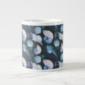 Korallen mit Muscheln Jumbo-Tasse (Vorderseite)
