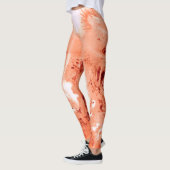 Korallen/Rost-Drache Leggings (Links)