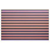 Korallen, Schwarz, Blau und Beige Farbmuster Stoff (Fat Quarter (45,7 x 55,9 cm))