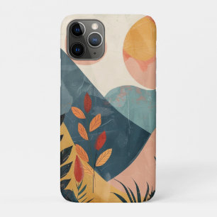 Korallen Türkis Zwillingssonnen Boho Berglandschaf Case-Mate iPhone Hülle