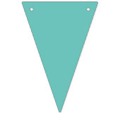 Korallen und Aquamarin Wimpelkette (Zweite Fahne)