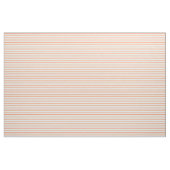 Korallen- und Beigefarbenes Streifenmuster Stoff (Yard (91,4 cm))