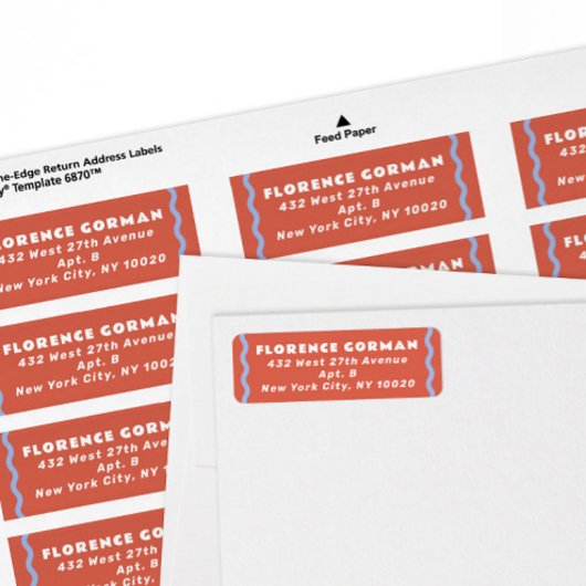 Korallen und Blauer Rahmen