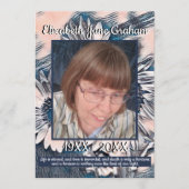 Korallen und Blauer Sonnenblumen Kunst | FOTO | Be Programm (Vorderseite)