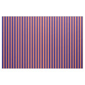 Korallen und blaues Muster Stoff (Yard (91,4 cm))