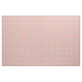 Korallen und braun Modernes Kat-Muster Stoff (Yard (91,4 cm))