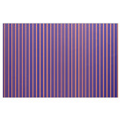 Korallen und dunkelblaues Muster Stoff (Fat Quarter (45,7 x 55,9 cm))