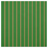 Korallen- und Dunkelgrüne Linse Stoff (Muster)