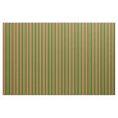 Korallen und dunkelgrünes Muster Stoff (Yard (91,4 cm))