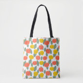 Korallen- und Gold-Blume Tasche (Vorderseite)