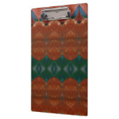 Korallen und Grüne Kat Klemmbrett (Links)