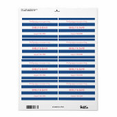 Korallen und marinierte Hochzeitswasserflaschen (Vorne)