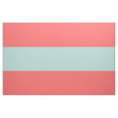 Korallen und Minze breite Streifen groß Stoff (Fat Quarter (45,7 x 55,9 cm))