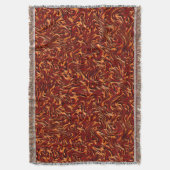 Korallen und orangefarbene Wandstruktur Decke (Vorderseite Vertikal)