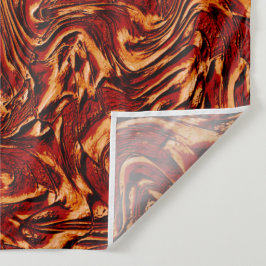 Korallen und orangefarbene Wandstruktur Wandteppich