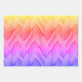 Korallen- und rosafarbene Marmormuster Geschenkpapier Set (Vorderseite 3)