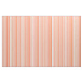 Korallen und Weiße Linien Stoff (Fat Quarter (45,7 x 55,9 cm))