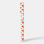 Korallen- und Weißschnittwolle für Muscheln Case-Mate iPhone Hülle (Rückseite / Links)