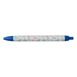 Korallen-Wiesen-Blumenmuster Kugelschreiber