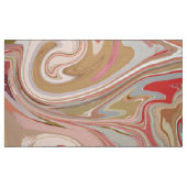 Korallen-Wirbel Stoff (Fat Quarter (45,7 x 55,9 cm))