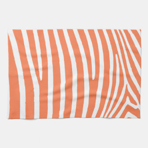Korallen-Zebrastreifen Handtuch