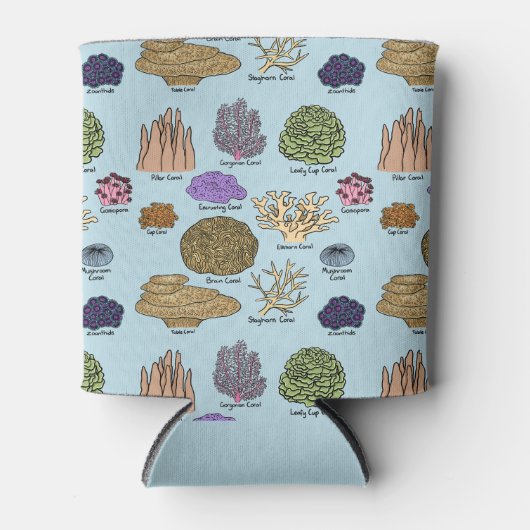 Korallenarten Dosenkühler (Vorderseite)