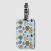 Korallenarten Gepäckanhänger (Vorderseite Vertikal)