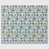 Korallenarten Geschenkpapier (Flach)