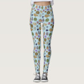 Korallenarten Leggings (Vorderseite)