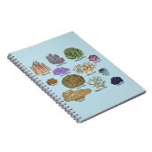 Korallenarten Notizblock (Rechte Seite)